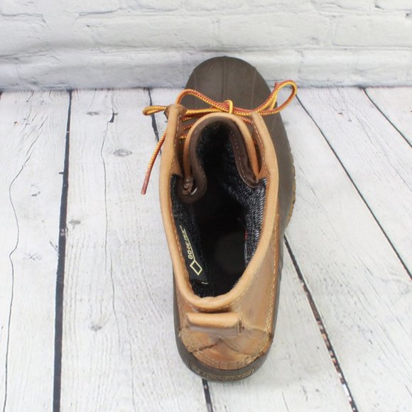 LL Bean Gore-Tex Insulated Duck Bean Boots Size 9 - Picture 6 of 9